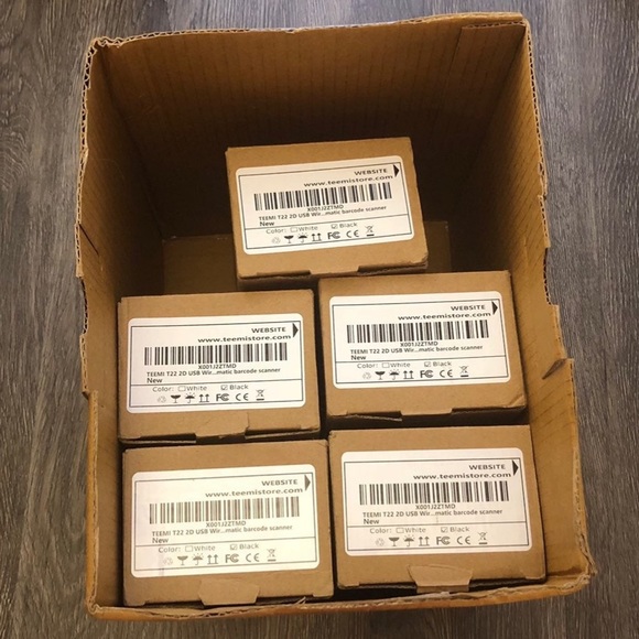 Barcode Scanners Set of 5 - Picture 3 of 3